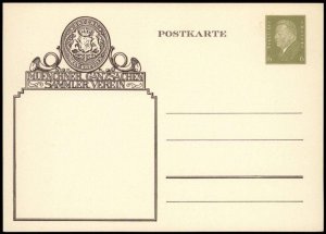 Germany Munich Ganzsachen Club Private Postal Card Cover G68579