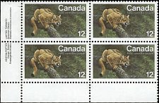 CANADA   #732 MNH LOWER LEFT PLATE BLOCK  (3-2)