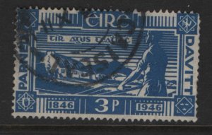 IRELAND   134  USED  PLOWMAN ISSUE 1946