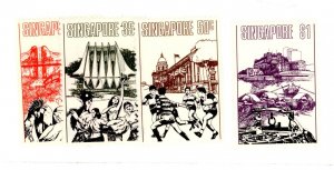 Singapore #171-174  Single (Complete Set)