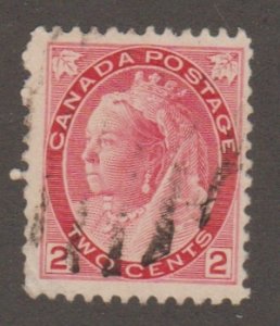Canada 77 Queen Victoria - Numeral issue