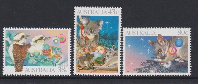 1194-96 1990 Christmas MNH