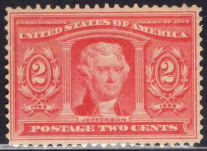 US Stamp Scott #324 Mint Hinged SCV $22.50