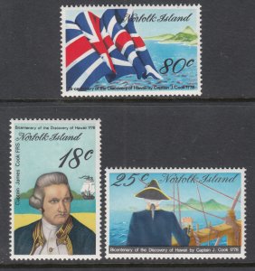 Norfolk Island 222-224 MNH VF