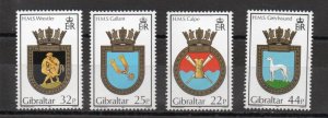 Gibraltar 574-577 MNH