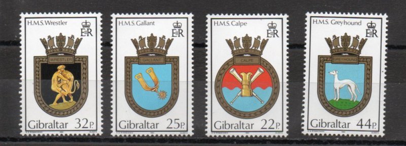 Gibraltar 574-577 MNH