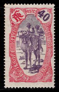 Somali Coast Scott 73  MH* 1909 stamp