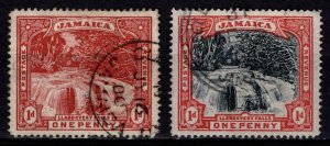 Jamaica 1900-01 Llandovery Falls, Set [Used]