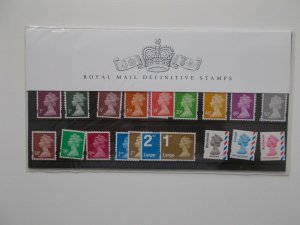 2007 Machin DLR 1p - £1 + 1st,  E & World in 40th Anniv Presentation Pack no 77