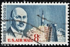 SC#C69 8¢ Robert Goddard Single (1964) Used