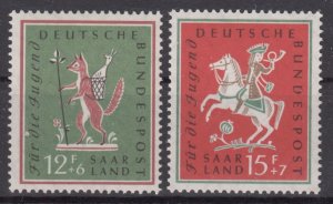 SAAR 1958 Sc#B121-122 Mi#433-434 mnh (DR1516)