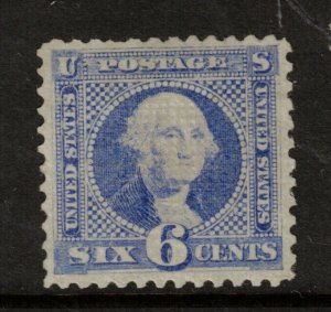 USA #115 Very Fine Mint Full Original Gum Relatively Lightly Hinged *W\ Cert.*