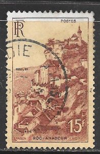 France 570: 15f Roc-Amadcur, used, F-VF