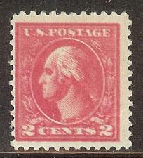 #528c, Washington 2c Type Va Double Impression Unused, NICE