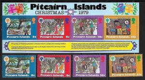 Pitcairn Island 188-91A Children and Christmas Mint NH