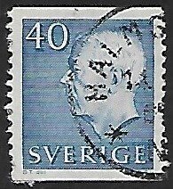 Sweden # 649 - King Gustav Adolf - used.....{KR7}