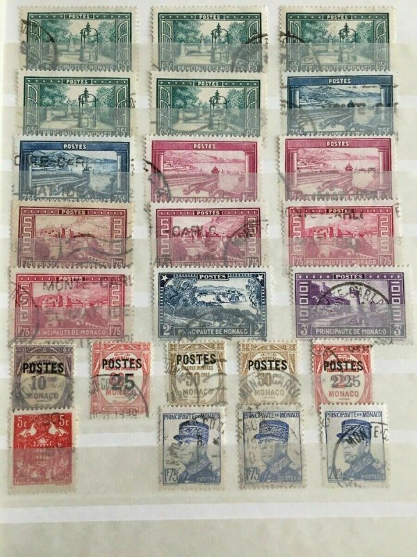 MONACO Good OLD/MID M&U Collection(Aprx 1100 Items)GM959