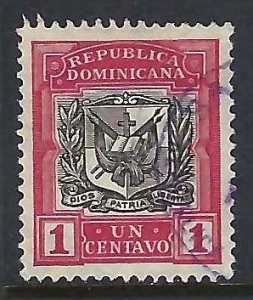 Dominican Republic 180 VFU ARMS Z8492-1