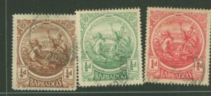 Barbados #127-129  Multiple