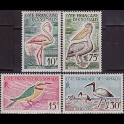 SOMALI COAST 1960 - Scott# 283-6 Birds Set of 4 LH