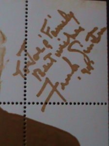 ​LAOS- 1999-FAMOUS AMERICAN MUSICIAN FRANK SINATRA- S/S MNH VERY FINE-LAST ONE