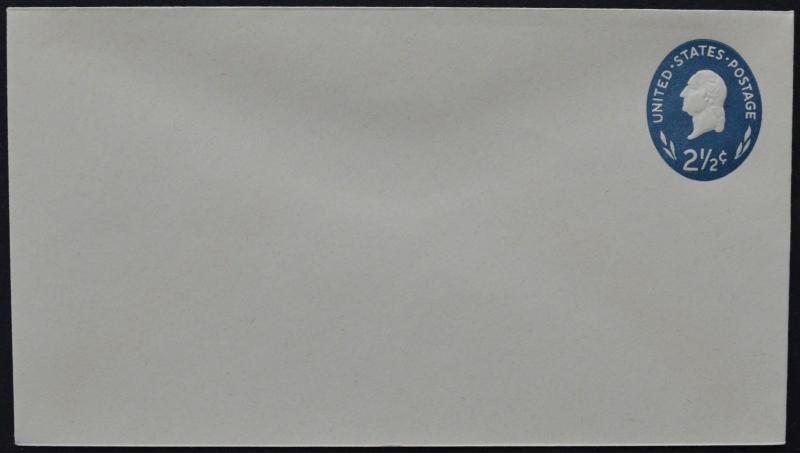 1960 US Sc. #U542 stamped envelope, 2-1/2 cent unused, nice (see shipping offer)