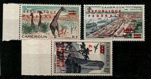 Cameroun Scott C38-40 Mint NH (Catalog Value $67.00)