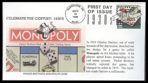 #3185o Monopoly Game BGC FDC