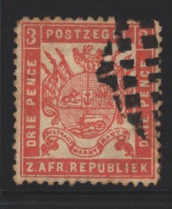 Transvaal Sc#122 Used - forgery?
