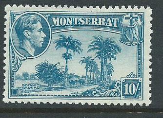 Montserrat SG 111 Mint Very Light Hinge  perf 12