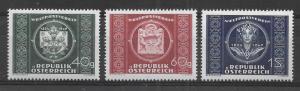 Austria 565-67 75th UPU set MNH (LL2018)
