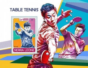 Sierra Leone - 2017 Table Tennis - Stamp Souvenir Sheet - SRL171003b