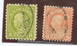 United States #470-471 Used Multiple