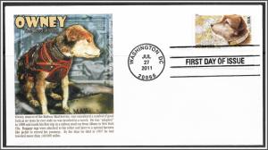 US #4547 Owney The Postal Dog Graebner FDC