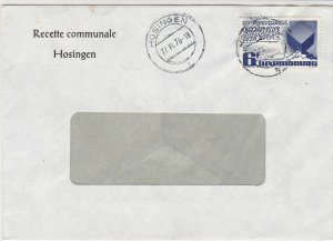 Luxembourg 1978 Hosingen Cancels 175th Anniversary Stamps window Cover Ref 25626