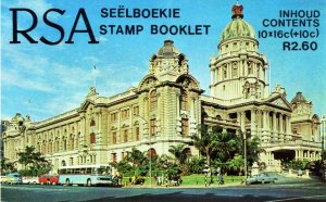 South Africa - 1987 Natal Flood Relief Booklet 1 SG SB20