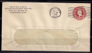 Massachusetts, Worcester - 5/17/1925 Postmark