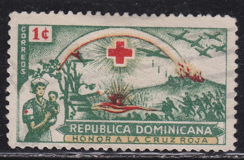 Dominican Republic 408 80th Anniversary of the Intl. Red Cross 1944