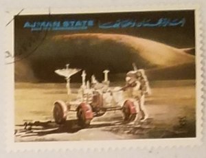 Ajman Apollo 15 Lunar Surface 25Dh