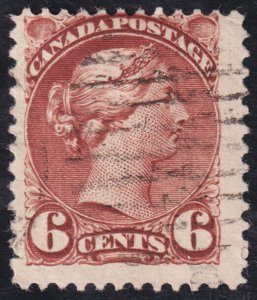 Canada Scott 43 (1888) Used G-F, CV $12.50 C