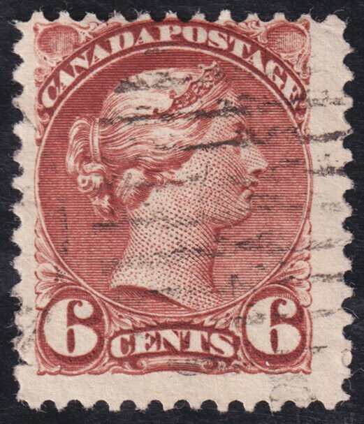 Canada Scott 43 (1888) Used G-F, CV $12.50 C
