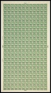 XS20 9d Scotland Regional Sheet - Full sheet UNMOUNTED MINT/MNH 