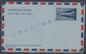 Australia Scott A04 - Specimen Airletter #2