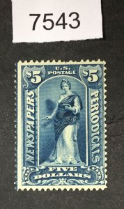 MOMEN: US STAMPS # PR121 MINT OG H LOT #B 7543