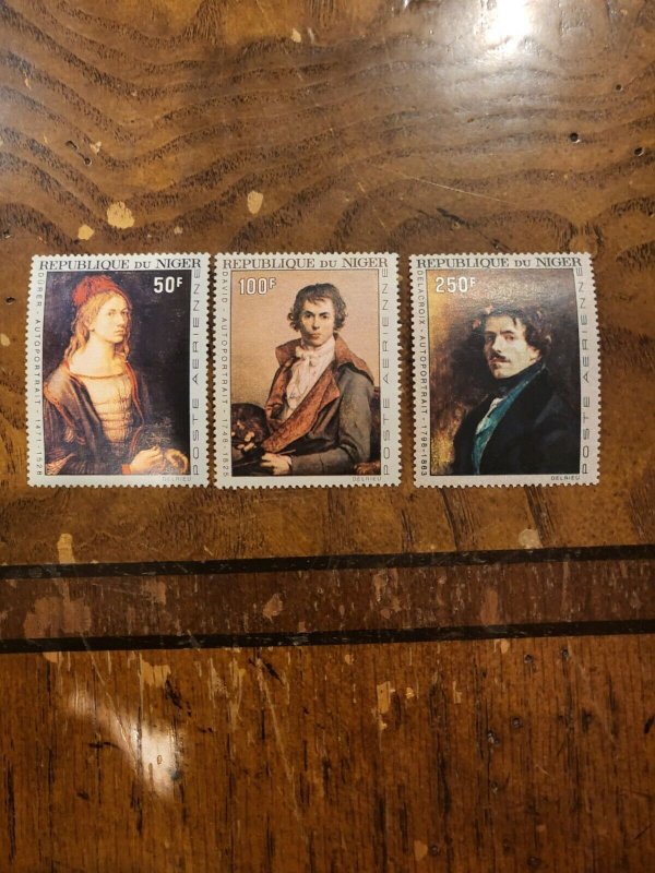 Stamps Niger Scott #C68-70 nh