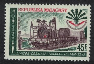 Malagasy Rep. Co-axial Cable Link Tananarive - Tamatave 1972 MNH SC#464 SG#210