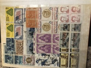 W.W Stamps In Stock Book + Some VERY OLD U.S Might Find Some Gems