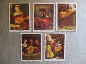 Chad, Scott# 292 A-E, MNH