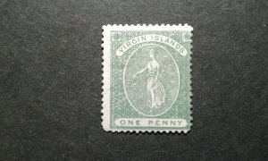 Virgin Islands #3 mint hinged perf 15 e207 10509