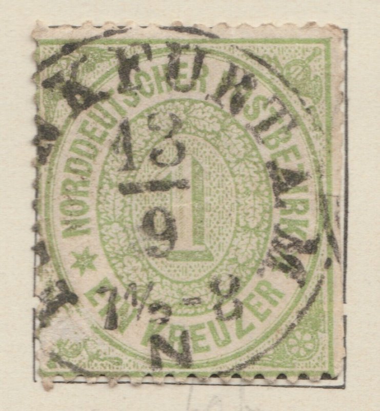 German States NORTH GERMAN CONFEDERATION 1869 1kr Used Stamp A29P39F37684-